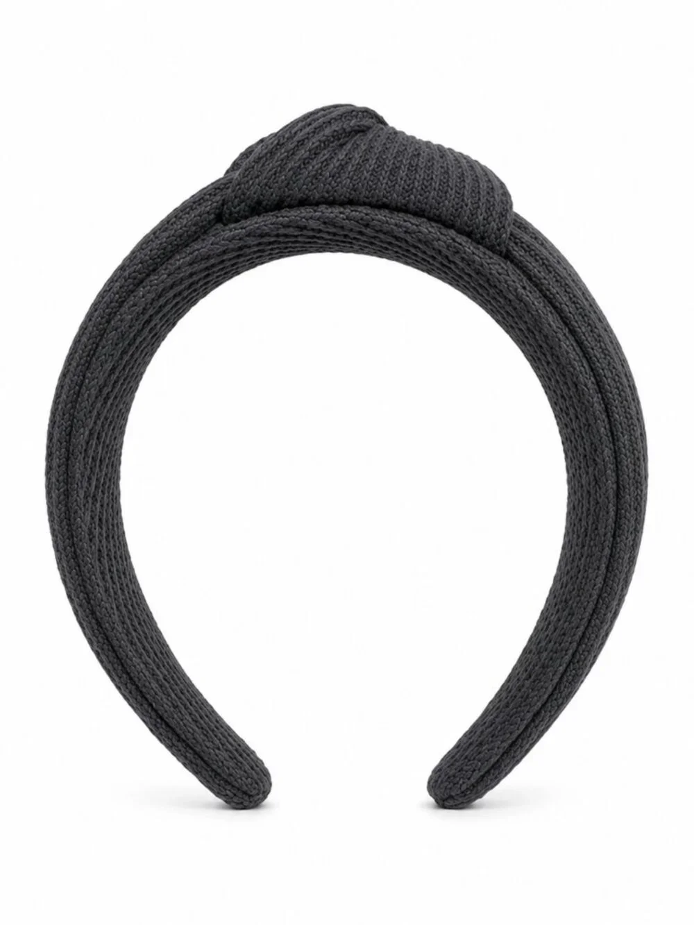 AERIE Knotted Charcoal Gray Padded Headband - NWT